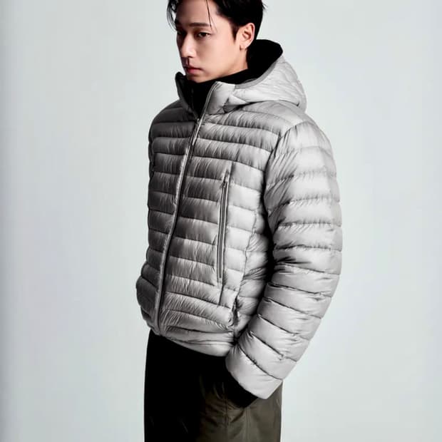 무탠다드 시티레저 경량패딩 라이트그레이