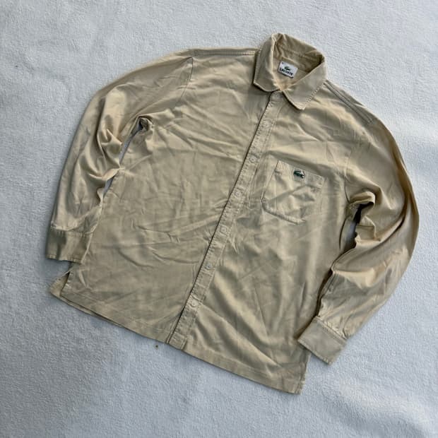 95 라코스테 버튼다운 코튼 셔츠 0325T