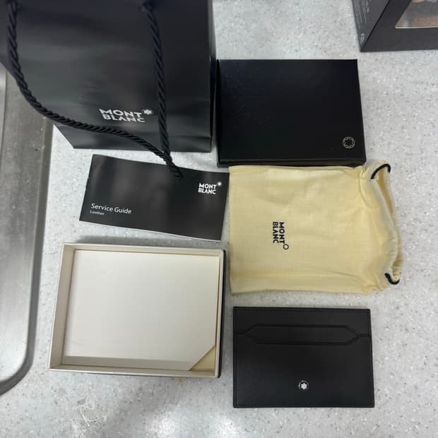 몽블랑카드지갑