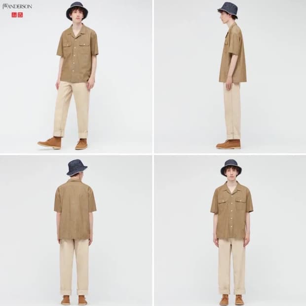 유니클로 JW앤더슨 베이지 데님 (79)