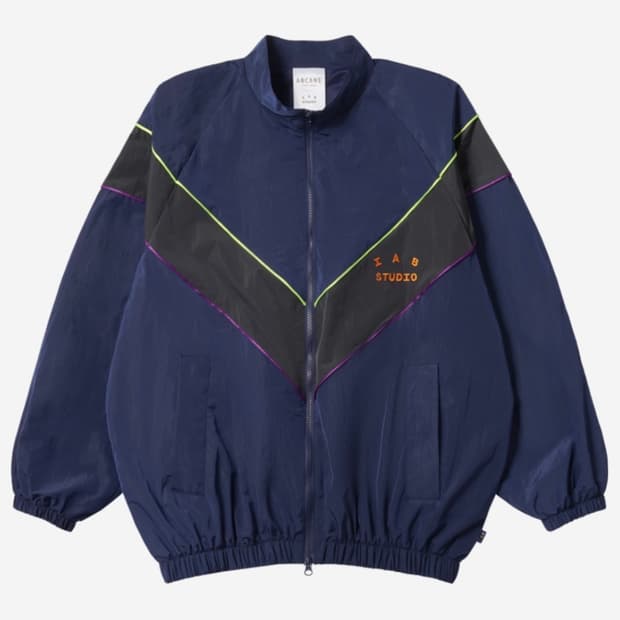 아이앱스튜디오 x 아케인 자운 트랙탑 나이트 블루 네온 [M]