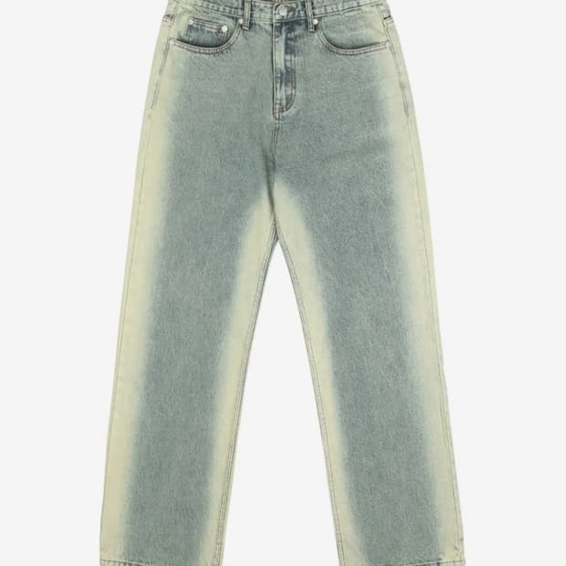 트릴리온 사이드 워싱 데님 1회착 새상품