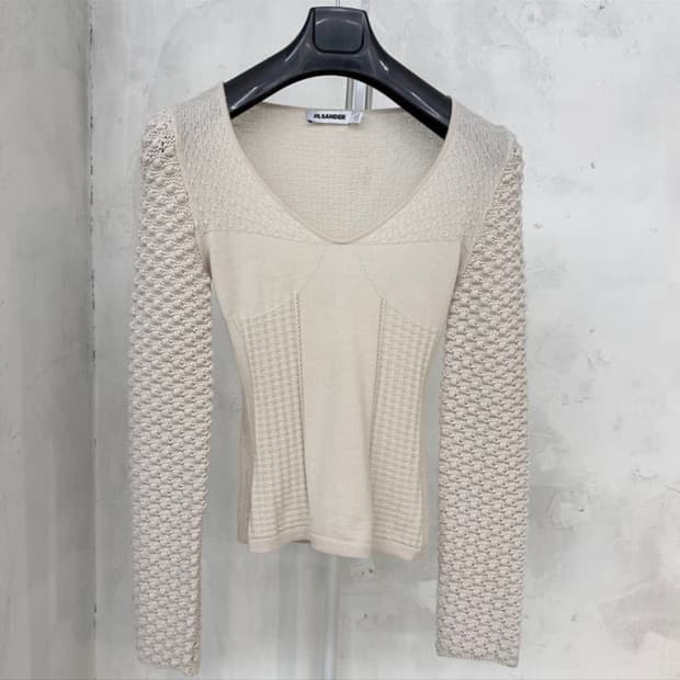 빈티지 질샌더 니트