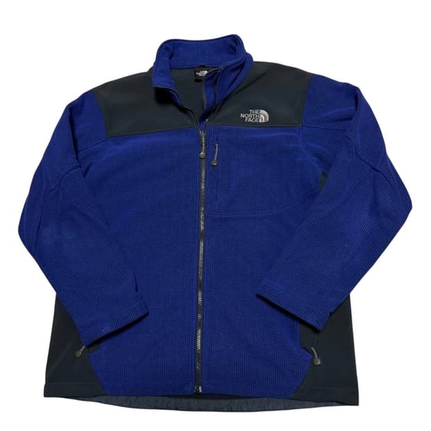 노스페이스 폴라텍 블루 플리스 자켓