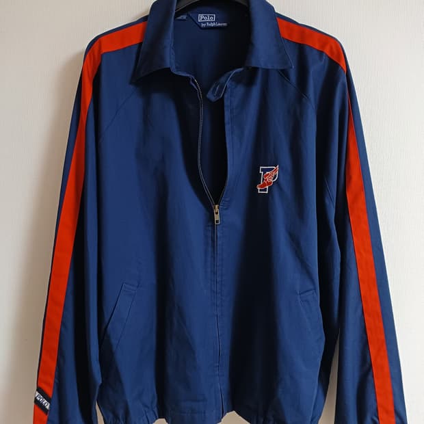 92년도 폴로 랄프로렌 p wing 피윙 자켓 스윙탑 블루종 polo
