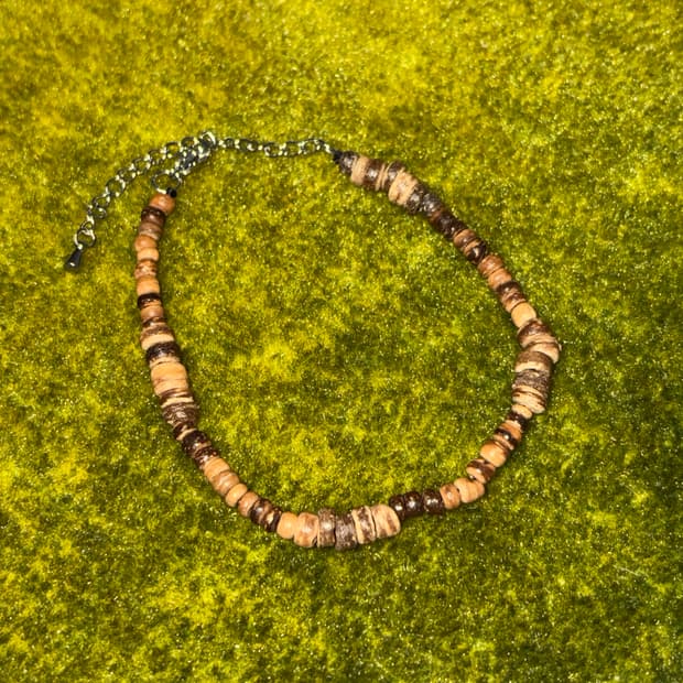 coconut wood layered bracelet 🥥🌴