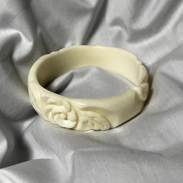 넘버나인 로즈 뱅글 화이트