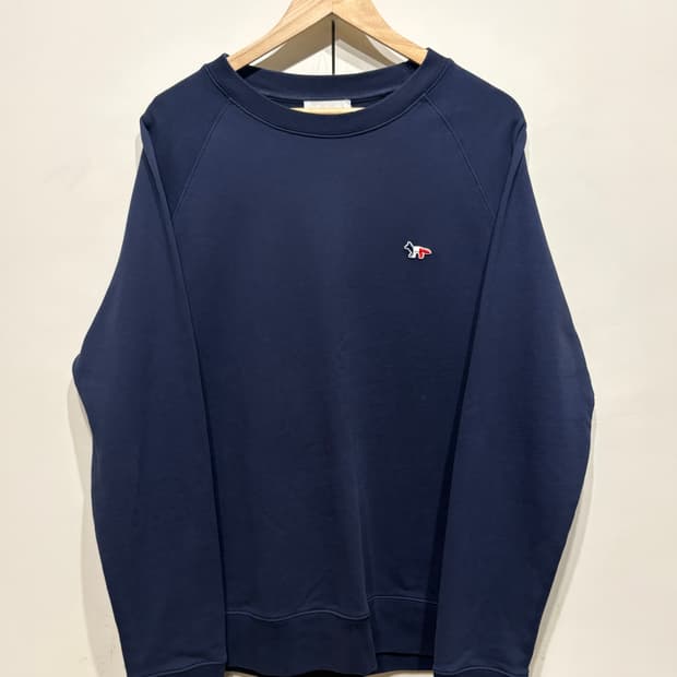 메종키츠네 트리플 컬러 폭스 스웻 셔츠