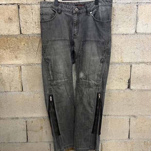 유즈드 Y2K 데님 팬츠