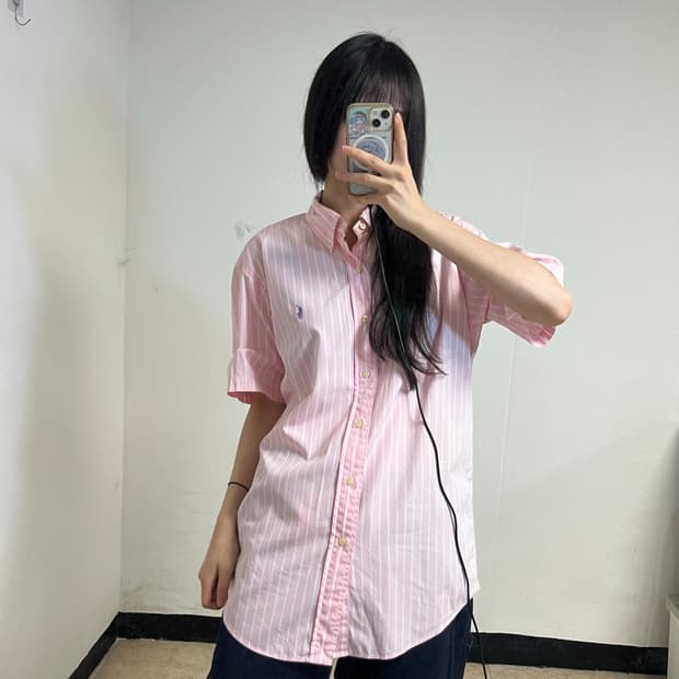Polo Ralph Lauren Pink Stripe Shirt