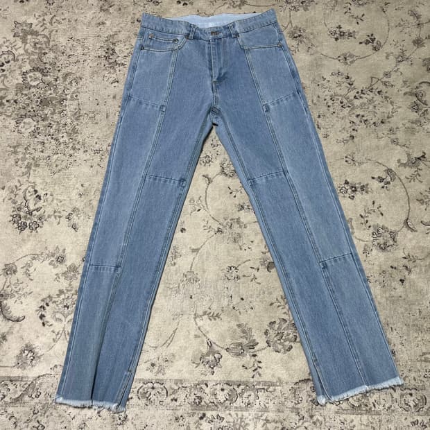 컷오프 데님 연청