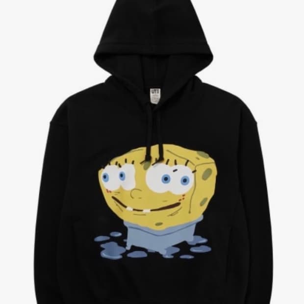 유니클로 스폰지밥 후드티 엄성현