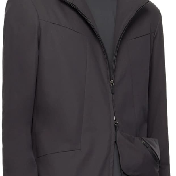 hyein seo WAIST BAG JACKET 다크그레이