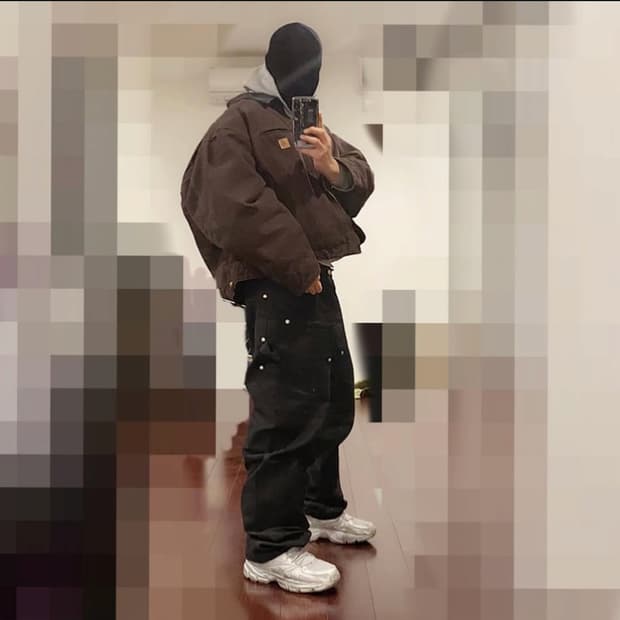 칼하트 j22 샌드스톤 트레디셔널 자켓 2xl