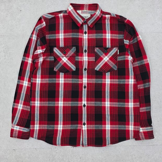 carhartt 칼하트 체크셔츠