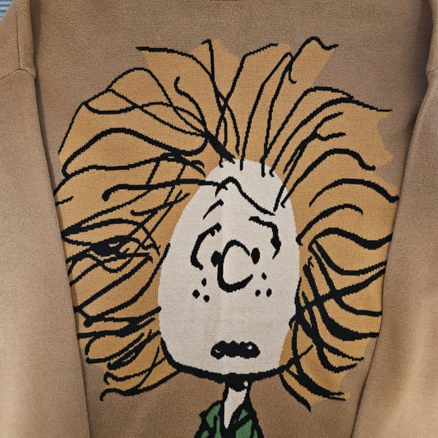 라이풀 피너츠 니트