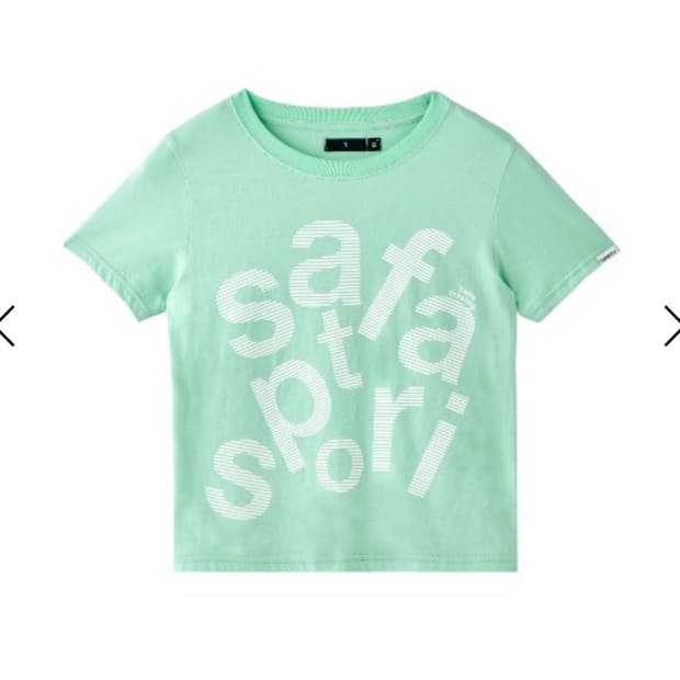 사파리스팟  1/2 TAGS TICKETING TEE (MINT)