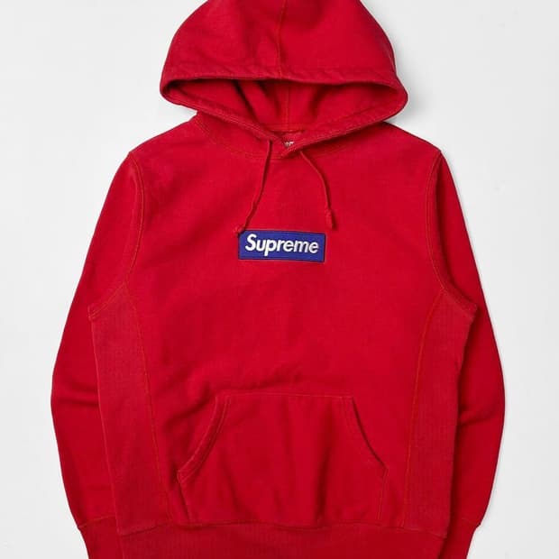 슈프림 17FW 박스 로고 후드 스웨트 후드티 PN5200