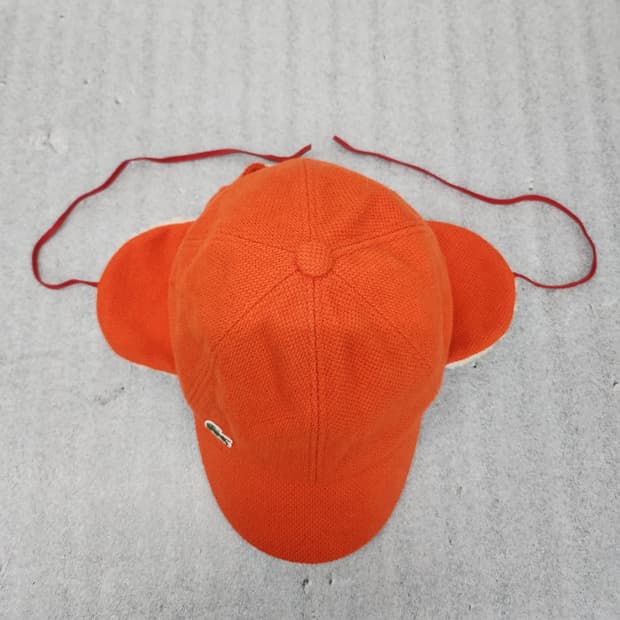 라코스테 정품 귀달이 모자 프리사이즈