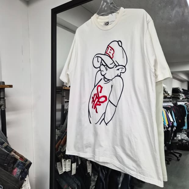 90s SOHK BOLO 빈티지 반팔 티셔츠