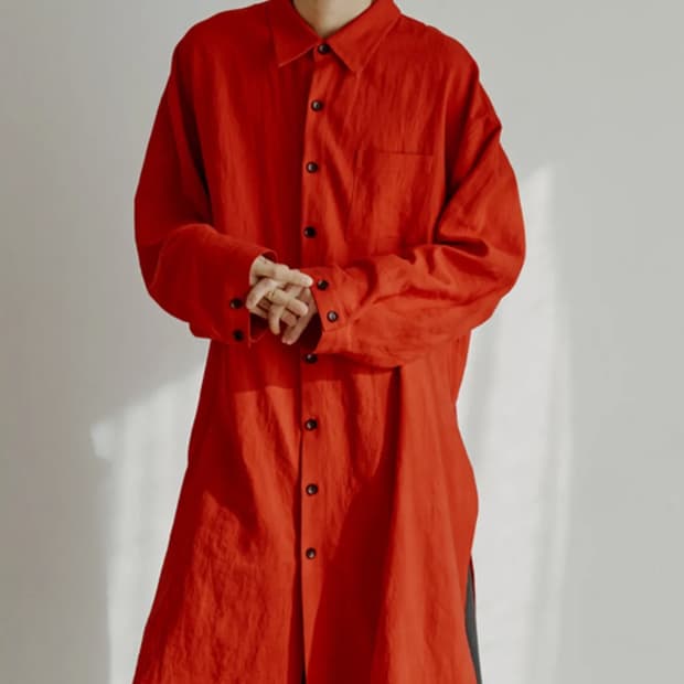 [1] 말렌 린넨 롱셔츠