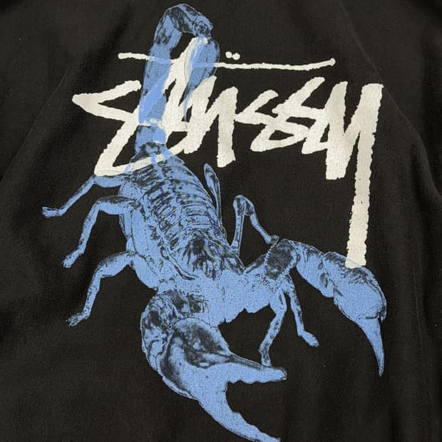 스투시 스콜피온 후드 집업