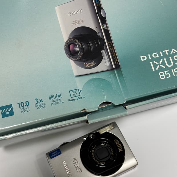 새상품급) 캐논 익서스 85 is ixus, 풀박스, 바로사용가능