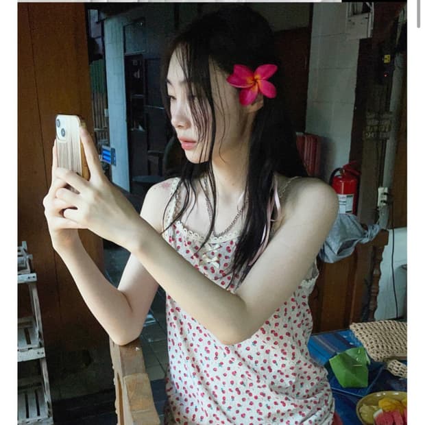 [김아홉] fruit sleeveless