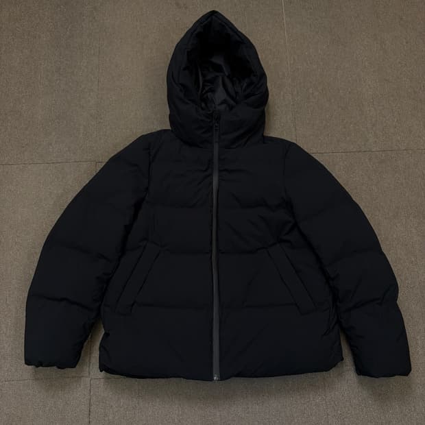 uniqlo 유니클로 심리스 다운 파카 패딩 xs