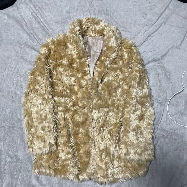 빈티지 퍼 자켓