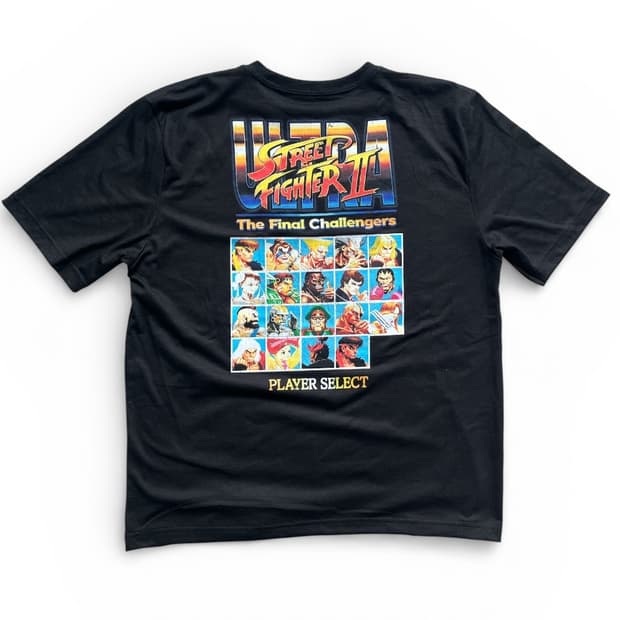 Capcom 울트라 스트리트파이터 2 티셔츠 L