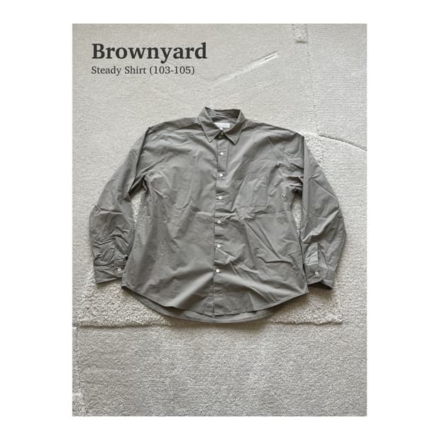 브라운야드 Steady Shirt (103-105)