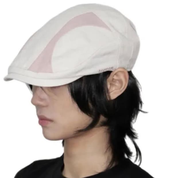 본네 헌팅캡 아이보리