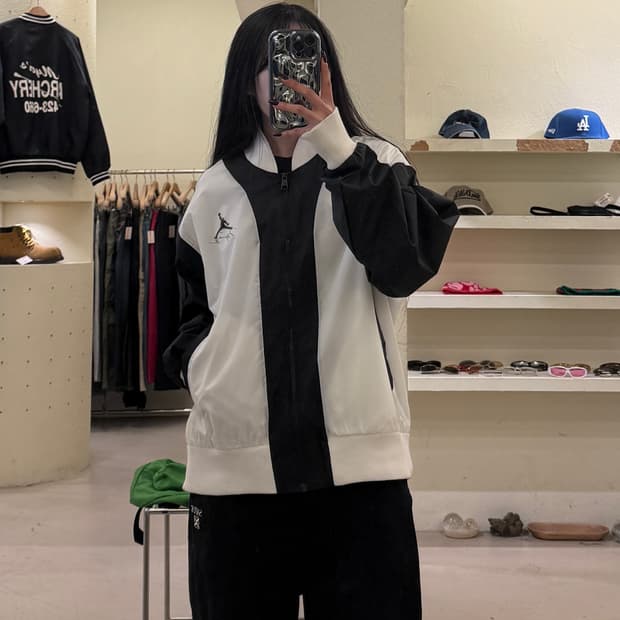 조던 투톤 트랙 자켓 U1168