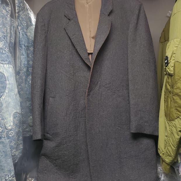 시스템옴므 쭈글이 오버코트