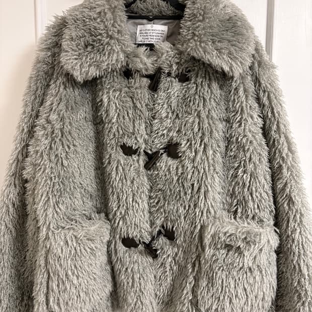 빈티지 cozy 퍼자켓 #스타일난다 #민더리