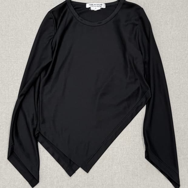 꼼데가르송 꼼꼼 11ss 비대칭 롱슬리브