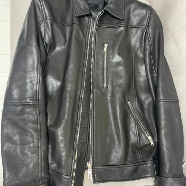 느와르 라르메스 싱글 라이더 자켓 46사이즈