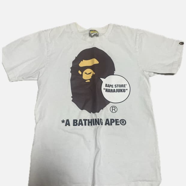 베이프 하라주쿠 티셔츠 