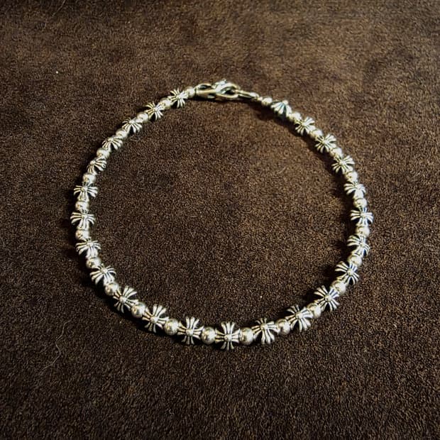 Silver 925 jenesiseu cross bracelet