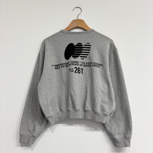 [새상품] 네이더스 런너 크롭 맨투맨