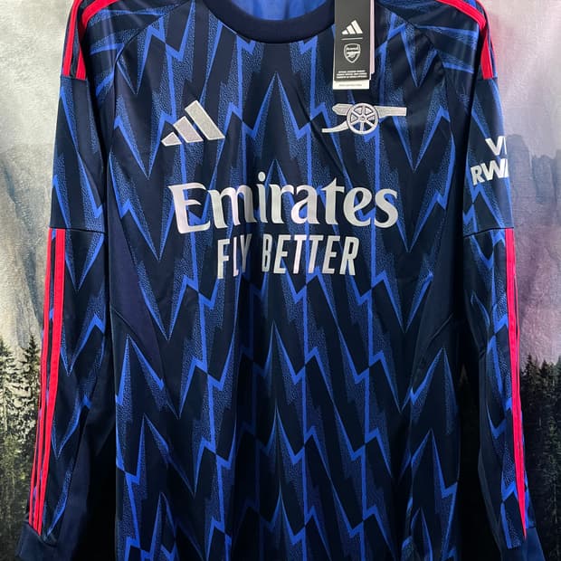 새제품) 2XL 아스날 25 26 어웨이 유니폼 긴팔