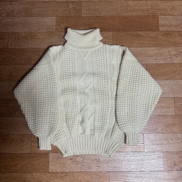 90s 피셔맨 니트