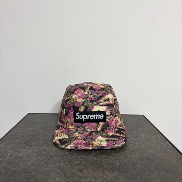 (OS) 슈프림 박스로고 캠프캡 모자 리버티
