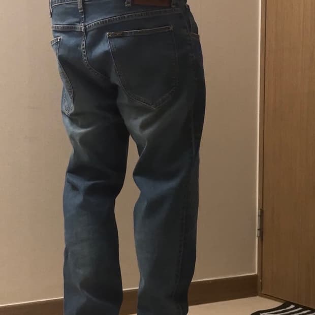 LEE 데님 38 / 32 (실착 사진 포함)