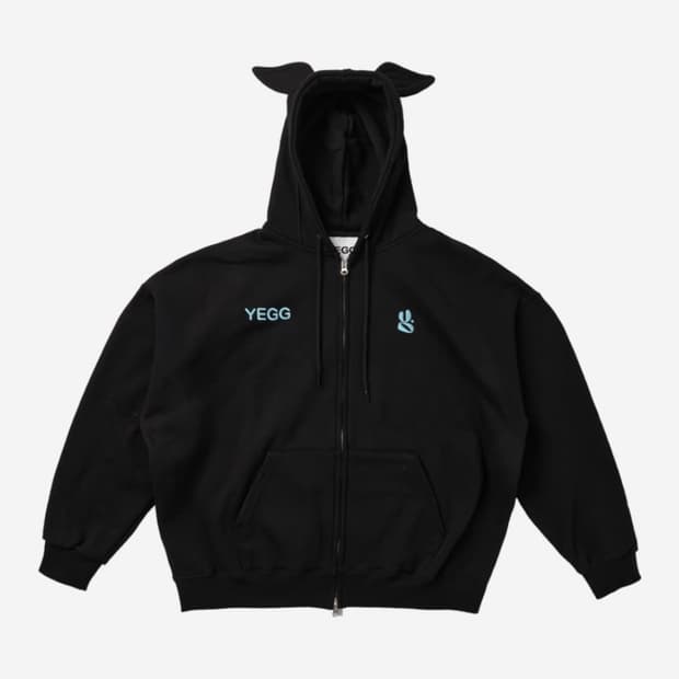 예그 후드집업 블랙