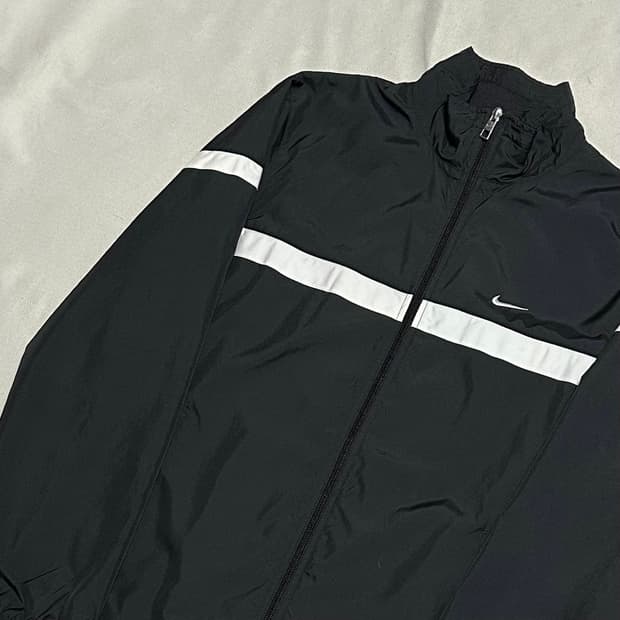 S 나이키 스우시 포인트 라인 바람막이 자켓 