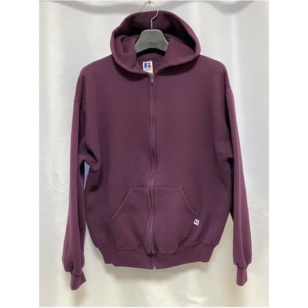 [D.O Vtg] 90s 러셀 50/50 후드 집업 버건디(L)
