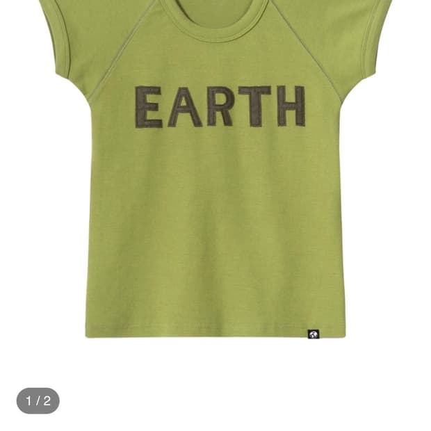 EARTHJIGU EARTH RINGER TEE (OLIVE) 2SIZE