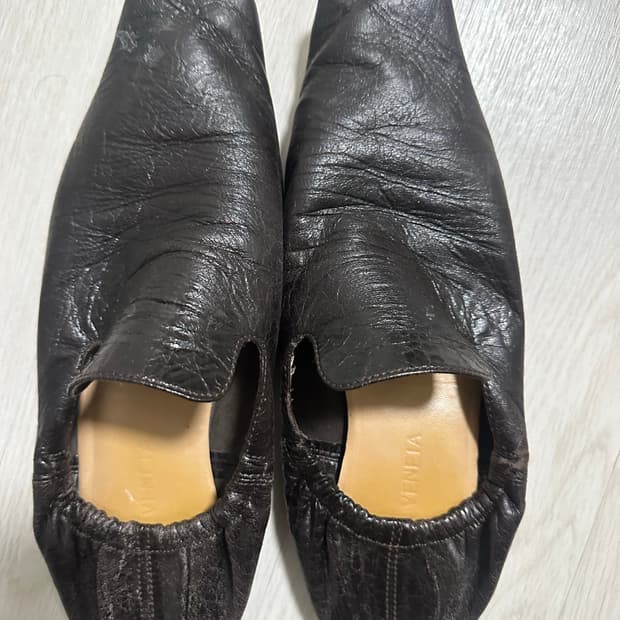 보테가베네타 스퀘어토 로퍼 뮬